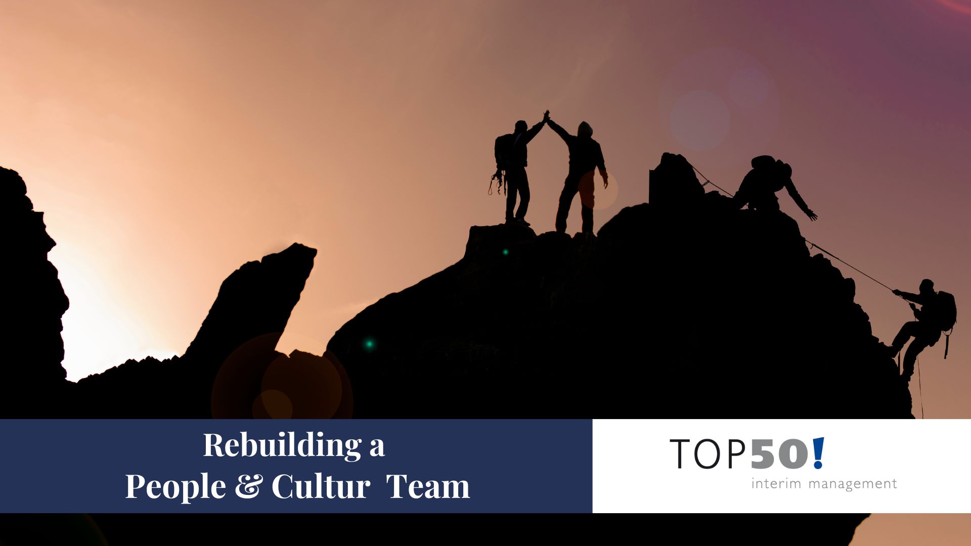 Successful rebuilding of a People & Culture team in Switzerland: An experience report